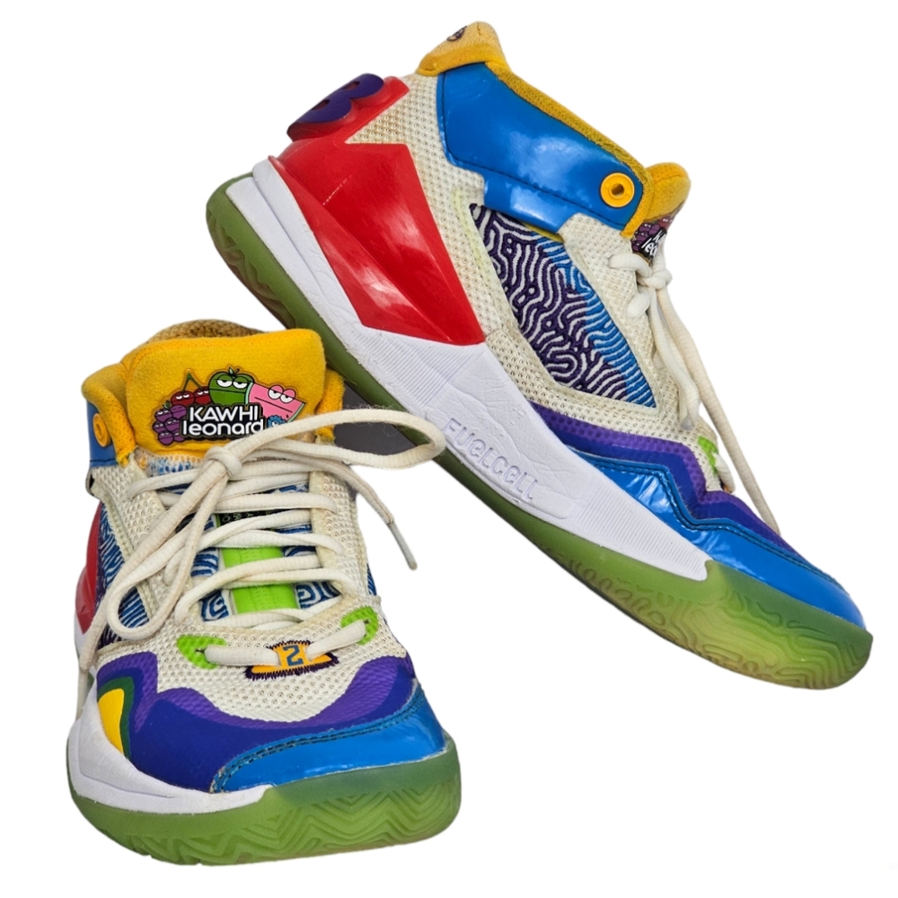 New Balance Kawhi Jolly Rancher Multicolor White, size 7 women's/5 men's, EUC